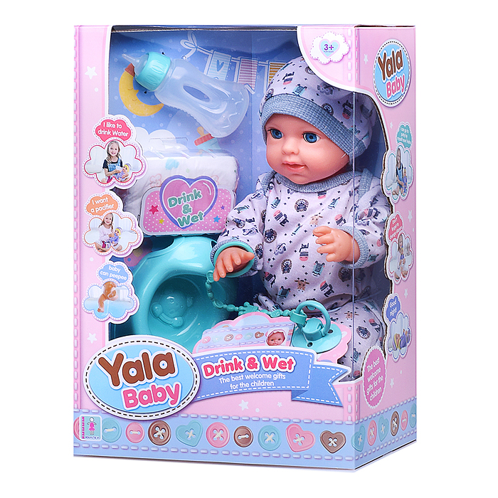 Пупс с аксессуарами YL2440E-I "Тимур" в коробке