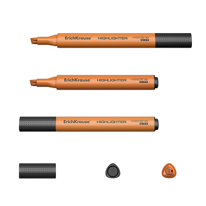 Текстмаркер Visioline V-17 Neon, цвет чернил оранжевый 