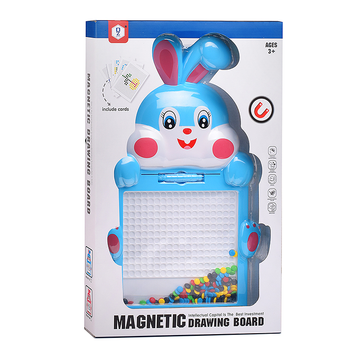 Фото к товару Доска для рисования HD117A "Зайчишка" в коробке (синий) Доска для рисования HD117A "Зайчишка" в коробке (синий)