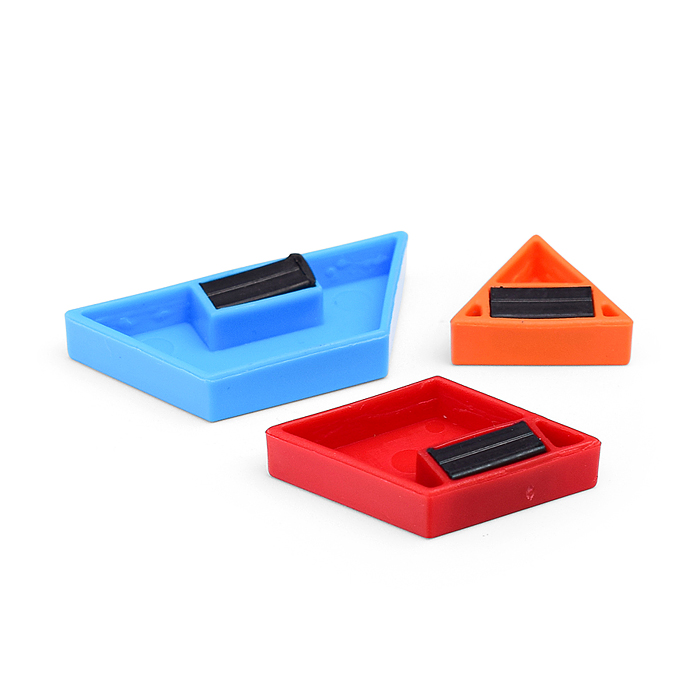 Набор магнитов "Магнитные фигуры" пластиковых, цвета ассорти