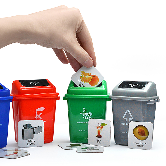 Настольная игра 5186 "Сортировка мусора" в коробке