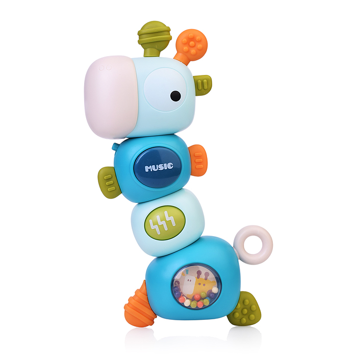 Игрушка развивающая 6669 "Жирафик" на батарейках, в коробке