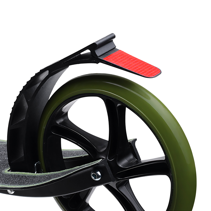 Самокат ROCKET, колеса PU 200 мм, ABEC 7, зеленый