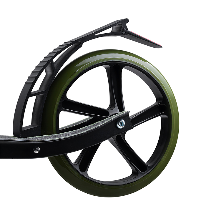 Самокат ROCKET, колеса PU 200 мм, ABEC 7, зеленый