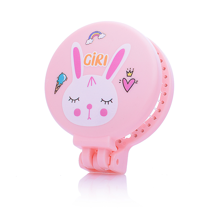 Расческа 00-5423 "Зверушка" Микс, с зеркалом, складное