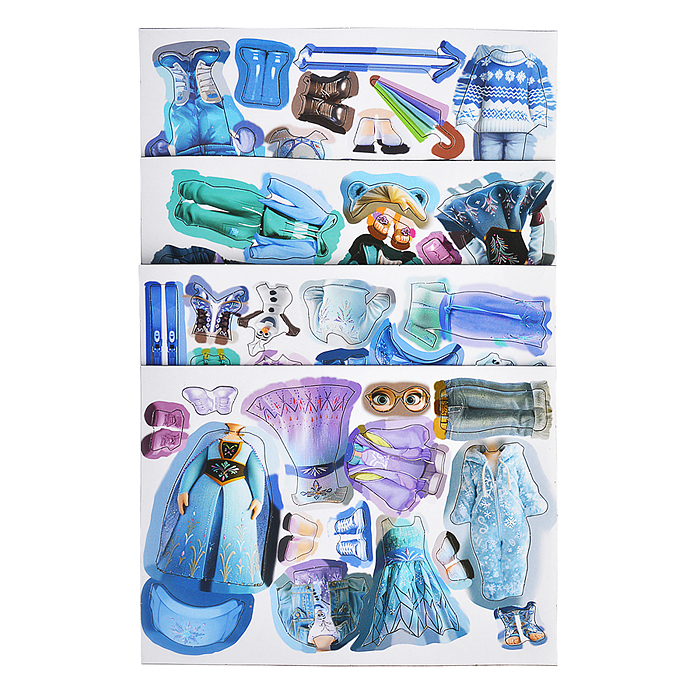 Фото к товару Развивающая игра на магнитах. Одень принцессу. 58 предметов одежды. Развивающая игра на магнитах. Одень принцессу. 58 предметов одежды.