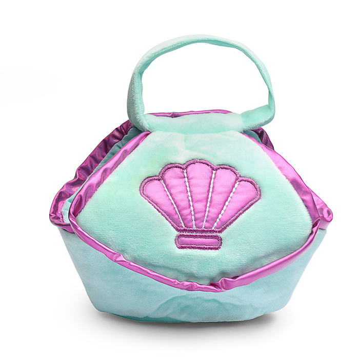 Щенок 17см в сумочке Ракушка