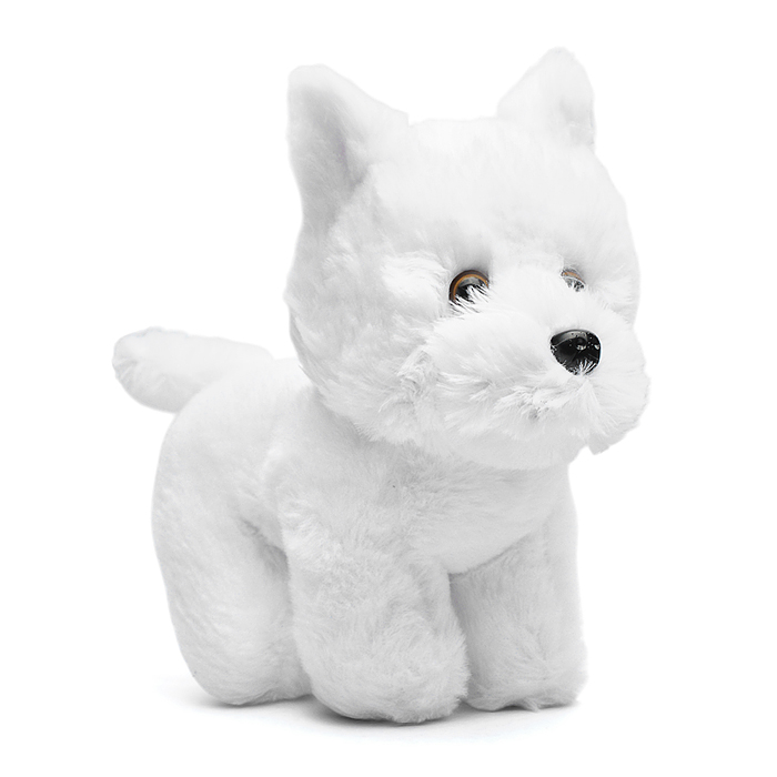 Щенок 17см в сумочке Ракушка