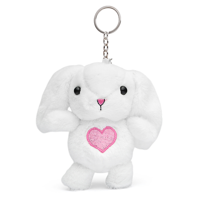 Мягкая игрушка-брелок М1343 "Заяц" 12 см.