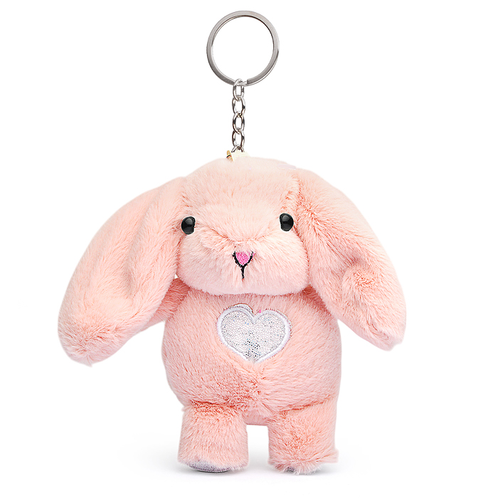 Мягкая игрушка-брелок М1343 "Заяц" 12 см.