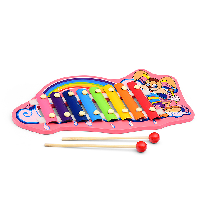 Фото к товару Металлофон D1982 "Зайчик" Металлофон D1982 "Зайчик"