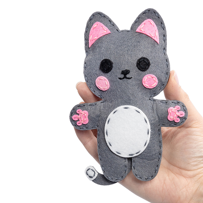 Набор для творчества. Мягкая игрушка из фетра "Котик"