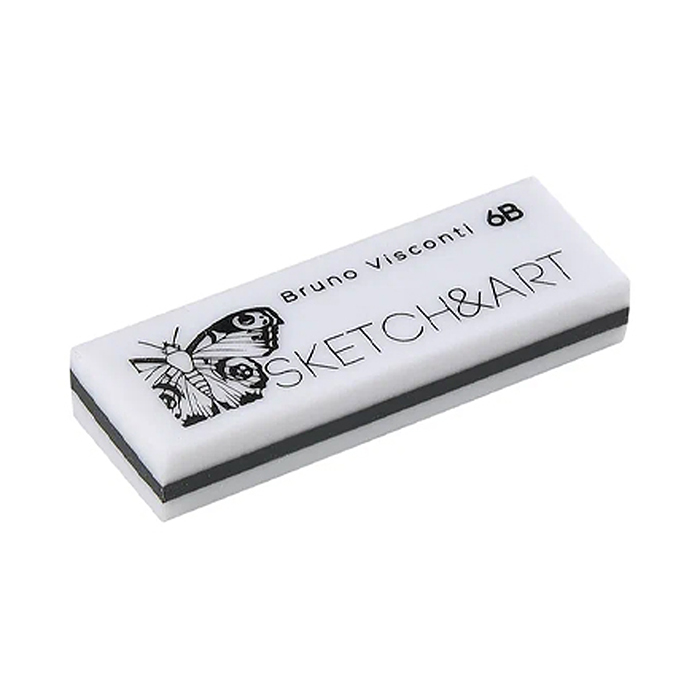 Ластик художественный супермягкий "Sketch&art" 6B