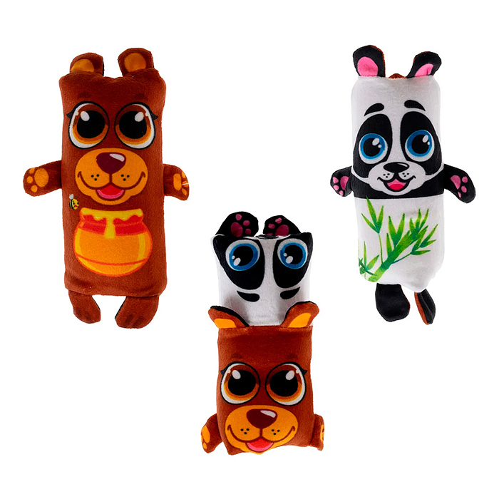 Фото к товару Скользун Вывернушка плюшевый 14х9,5 см, 8 видов асс., 8 шт в д/б Скользун Вывернушка плюшевый 14х9,5 см, 8 видов асс., 8 шт в д/б