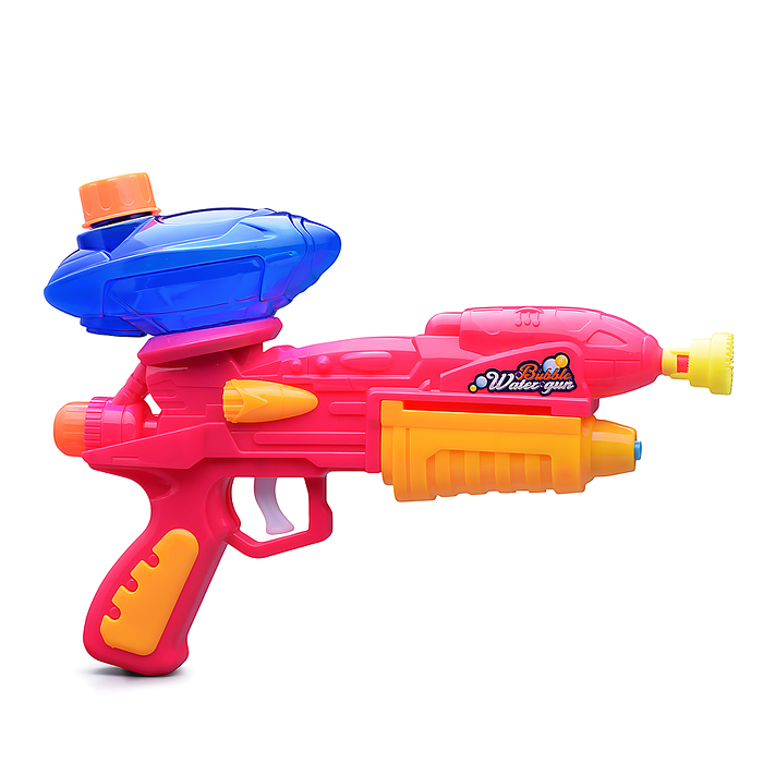 Бластер 2в1 UT0160 "Водная атака и мыльные пузыри" в коробке
