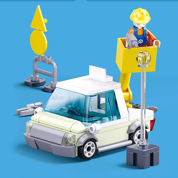 Конструктор 38-B1260B "Мегаполис" (99 дет.)