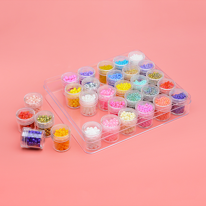 Набор создания украшений UT0209 "Цветные бусины" в коробке