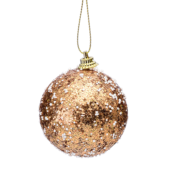 Набор новогодних шаров S2196 "Золотые искры"