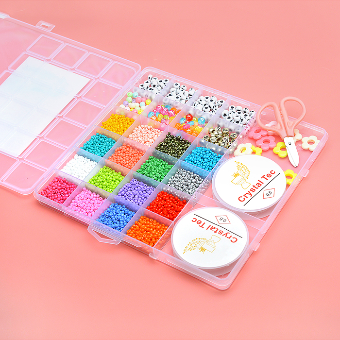 Набор создание украшений UT0210 "Цветные кристалы" в коробке