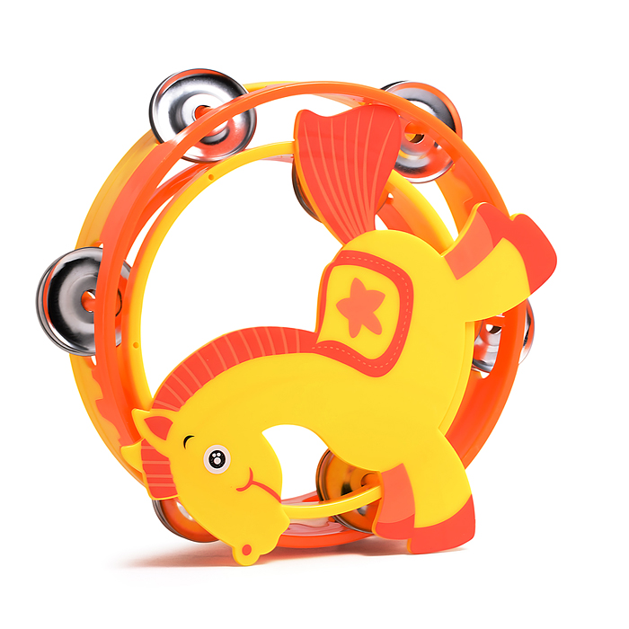 Бубен UT0202 "Музыкальные лошадки" в пакете