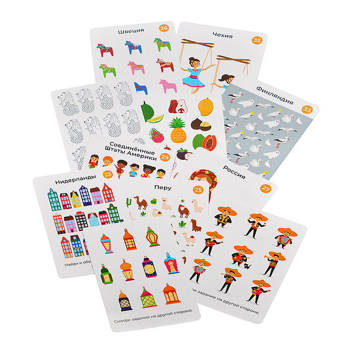 Фото к товару IQ Box. Головоломки. Страны мира IQ Box. Головоломки. Страны мира