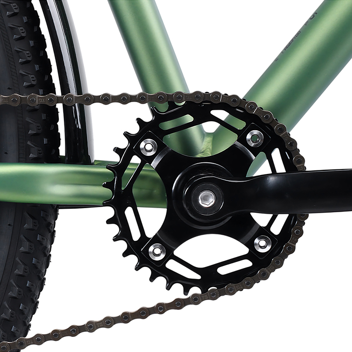 Велосипед 27,5" Rocket Ranon 27,5, цвет зеленый, размер 18"