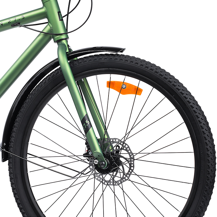 Велосипед 27,5" Rocket Ranon 27,5, цвет зеленый, размер 18"