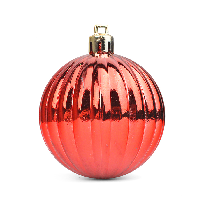 Новогоднее подвесное украшение из полистирола в ассортименте, набор из 19 штук (шар: 7 см - 3 шт, 6 