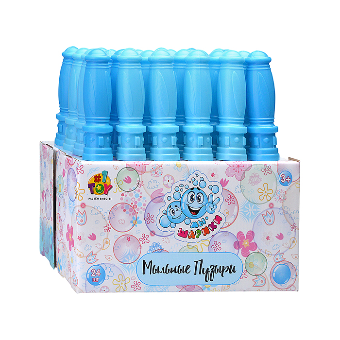 Мыльные пузыри "Мы-шарики!" колба в термоплёнке, 60 мл., 