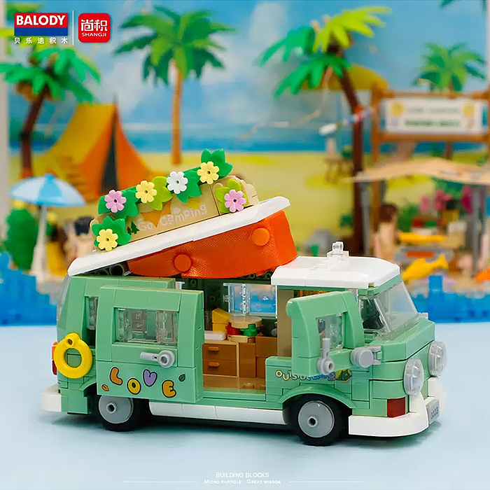 Конструктор 21170 "Отдых на пляже" в коробке