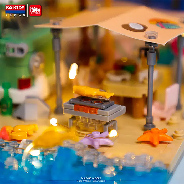 Конструктор 21170 "Отдых на пляже" в коробке