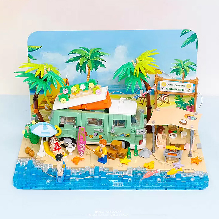 Конструктор 21170 "Отдых на пляже" в коробке