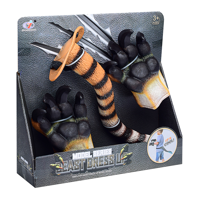 Набор тигра Q9899-654 "Полосатый" в коробке