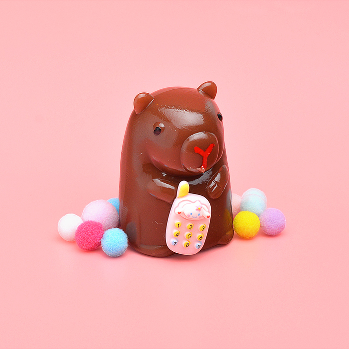 Игрушка -антистресс 00-6700 "Капибара с соком"