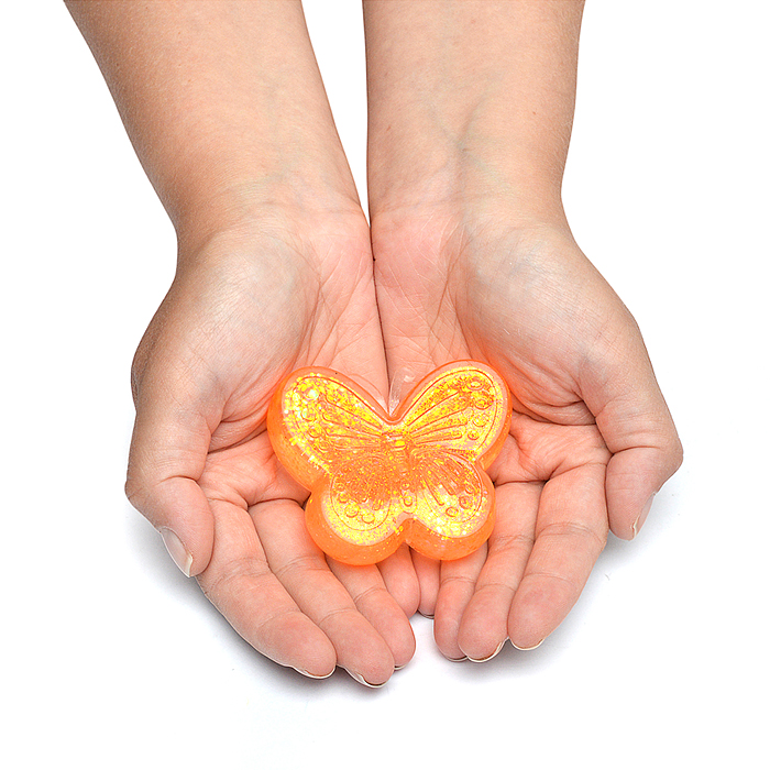 Игрушка -антистресс 00-6744 "Бабочка блестящая"