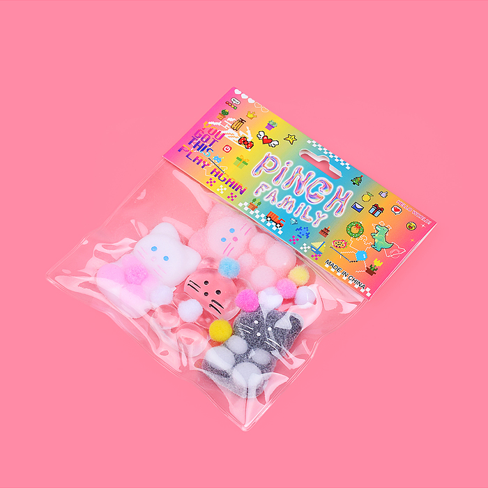 Игрушка -антистресс 00-5531 "Кошечки"