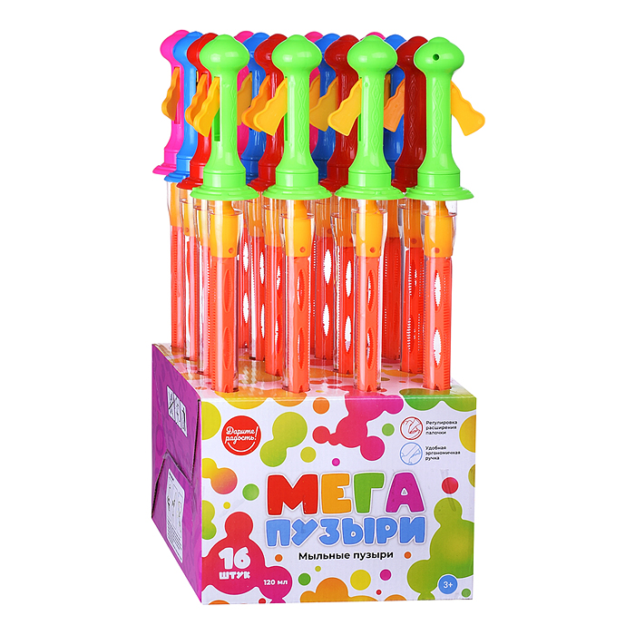 Фото к товару Мыльные пузыри UT0152 "МЕГА ШАР" Мыльные пузыри UT0152 "МЕГА ШАР"