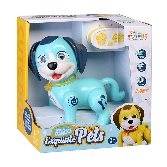 Собака SM07L "Бобби" р/у, 27 MHz, в коробке