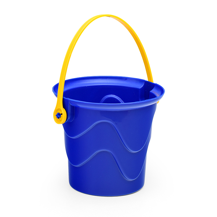Ведро сортер в сетке, синий 