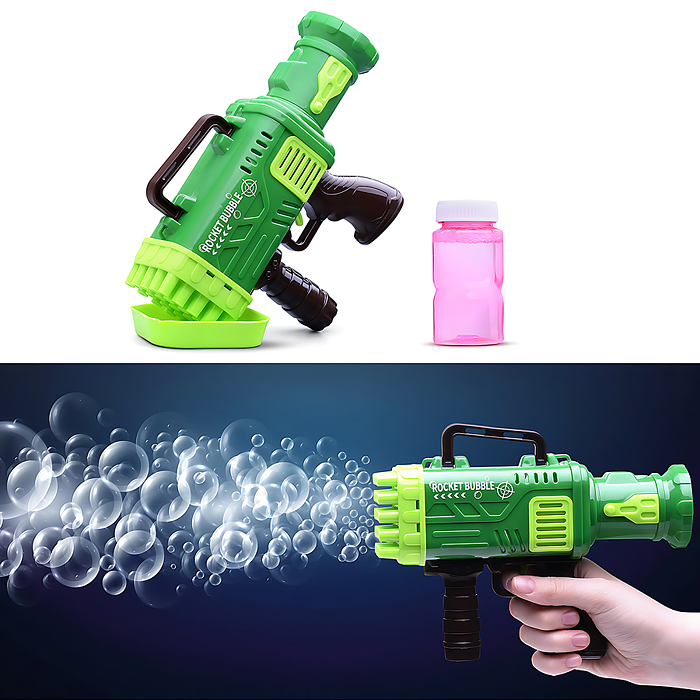 Бластер UT0158 для мыльных пузырей (25 стволов) в коробке