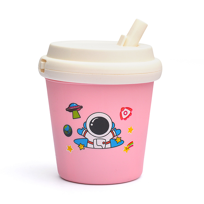 Фонарик-светильник игрушечный 358H "Стакан. Космонавт" в коробке