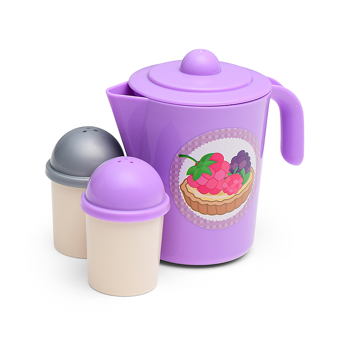 Набор детской посуды "Хозяюшка" на 4 персоны (V2) (28 элементов) (в сеточке)