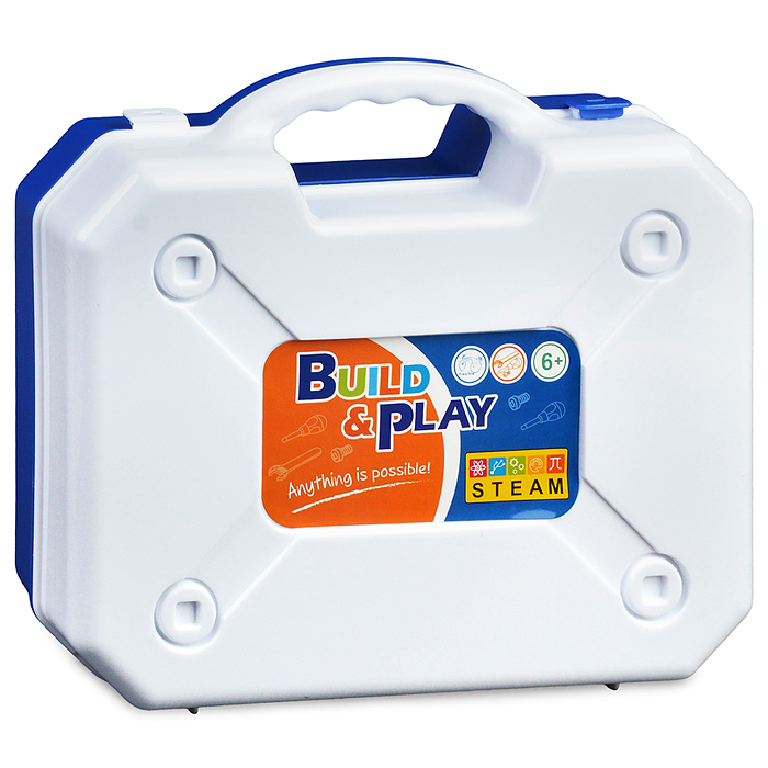 Конструктор J-7768 "Полицейский транспорт " (161 дет.) в коробке