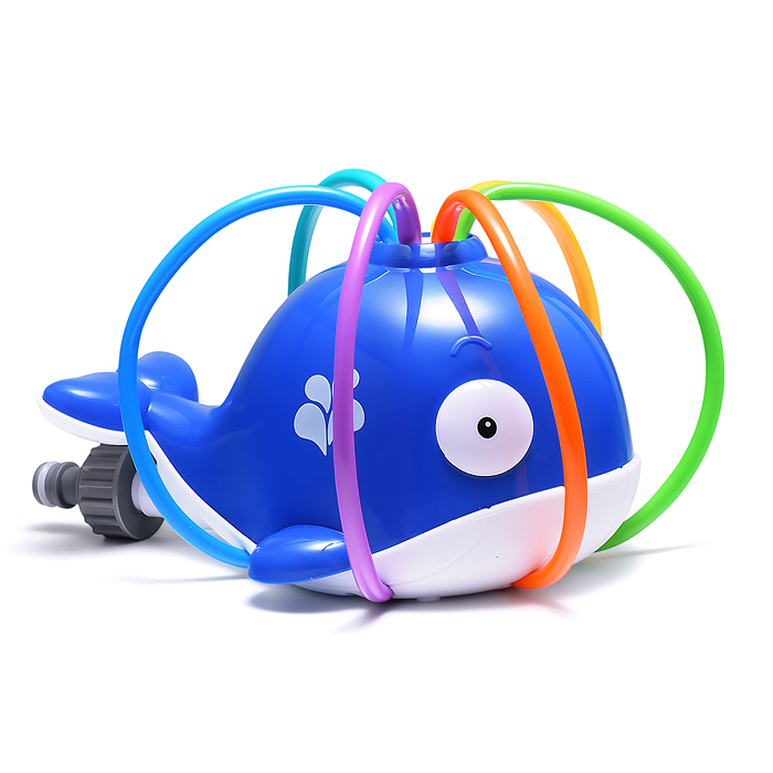 Фото к товару Игрушка - брызгалка YG09R "Кит", для подключения к водному шлангу, в коробке Игрушка - брызгалка YG09R "Кит", для подключения к водному шлангу, в коробке