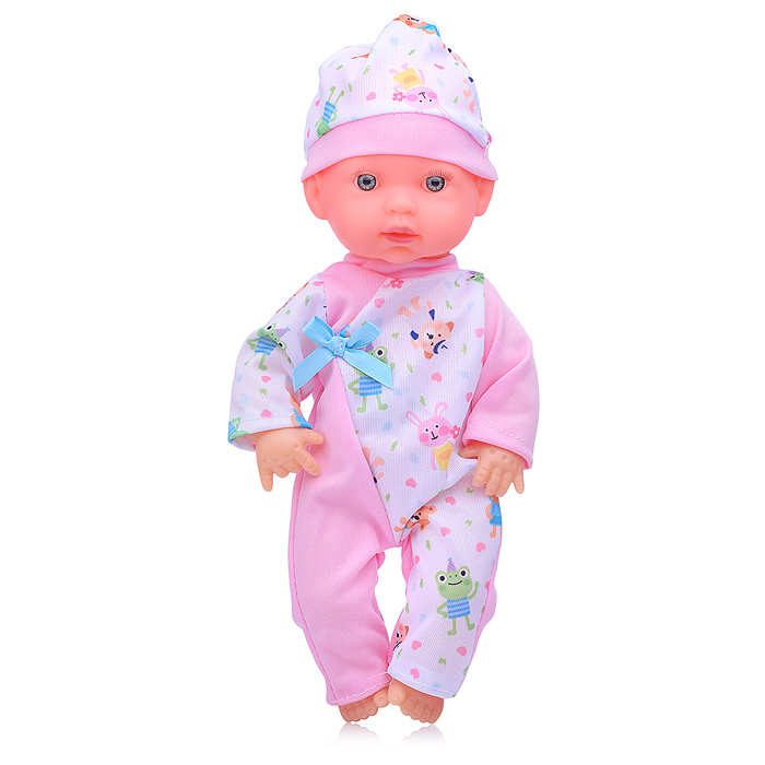 Пупс UT0170-2 "Мой пупсик" Малышка с аксессуарами, со звуком, в пакете