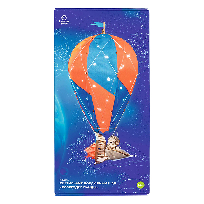 Фото к товару Модель Светильник. Воздушный шар "Созвездие панды" Модель Светильник. Воздушный шар "Созвездие панды"