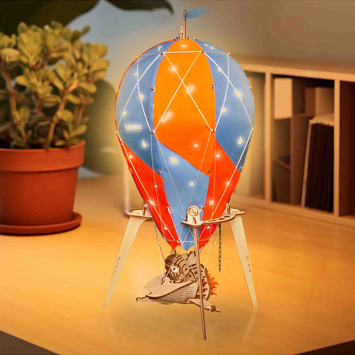 Фото к товару Модель Светильник. Воздушный шар "Созвездие панды" Модель Светильник. Воздушный шар "Созвездие панды"