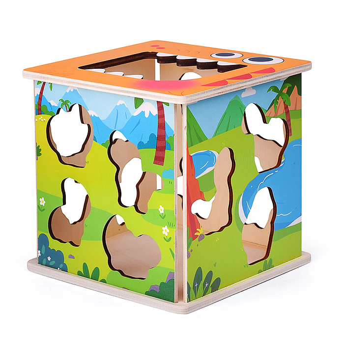 Куб развивающий D1900 "Динозаврики"