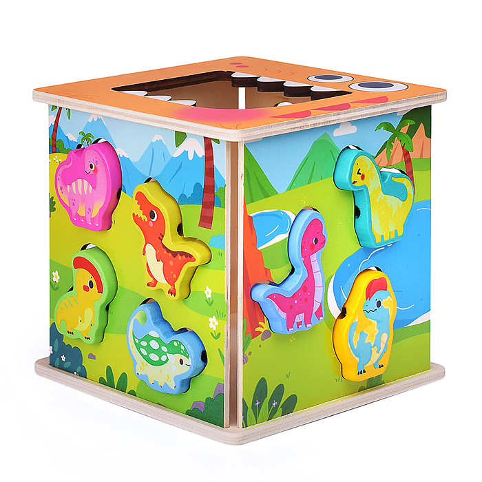 Куб развивающий D1900 "Динозаврики"