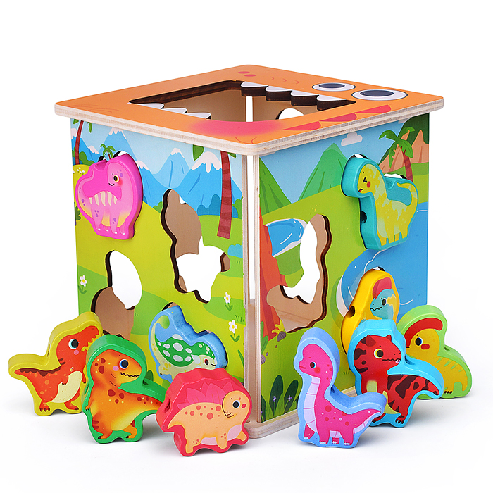 Куб развивающий D1900 "Динозаврики"